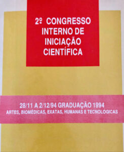 Banner of the II edition of the Scientific Initiation Congress