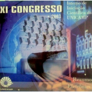 Banner of the XI edition of the Scientific Initiation Congress