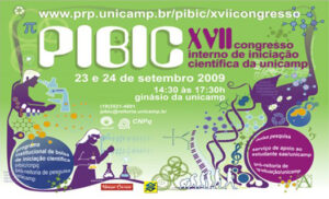 Banner of the XVII edition of the Scientific Initiation Congress