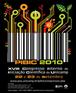 Banner of the XVIII edition of the Scientific Initiation Congress