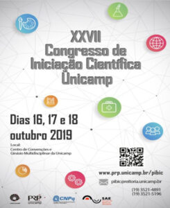 Banner of the XXVII edition of the Scientific Initiation Congress