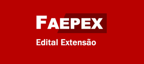Banner para FAEPEX Edital Extensão